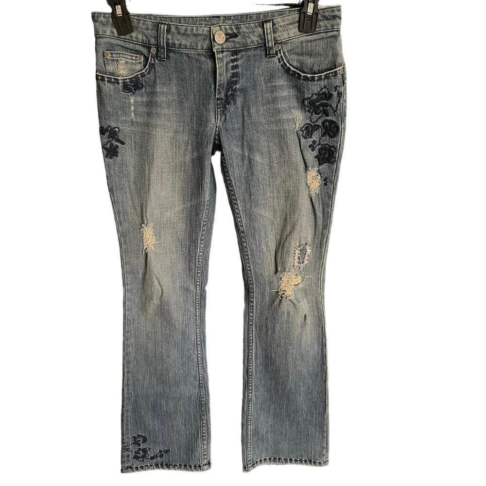 American Eagle Jeans Stretch Skinny Flare size 6